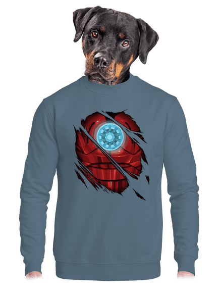 Ironman unisex crewneck Nordic Blue