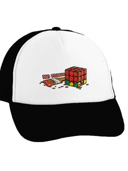 No problem teherautós sapka Black cap