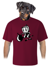 unisex túlméretezett póló