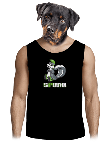 Spunk férfi trikó Black