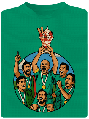 Kehely gyerek sport póló Kelly Green Mal