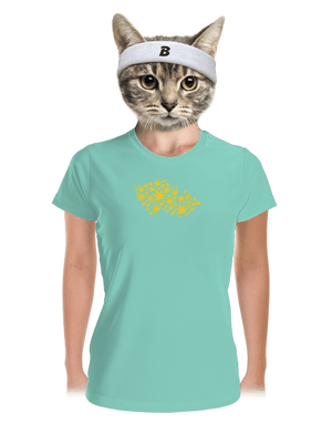 Ganja country női sportpóló Mint Mal