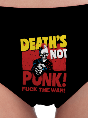 Death's not punk női bugyik Black
