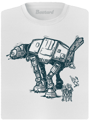 AT-AT női sportpóló White