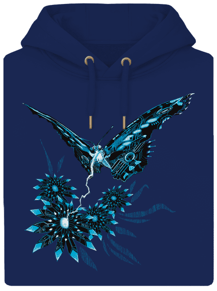 Fake nature unisex prémium pulóver Navy