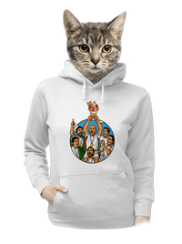 női kenguruzsebes pulóver