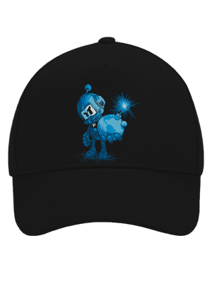 Időzített bomba baseballsapka Black