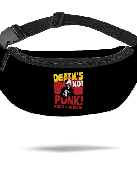 Death's not punk övtáska Black