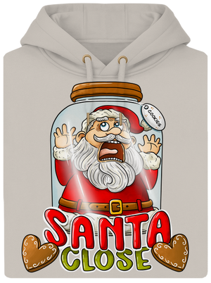 Santa Close unisex prémium pulóver Pastel Macchiato