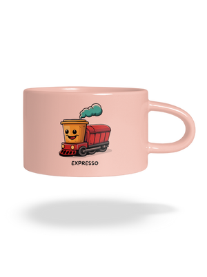 Expresso macaron bögre Pink Macaron