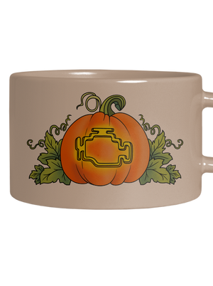 Kísérteties Halloween macaron bögre Brown Macaron