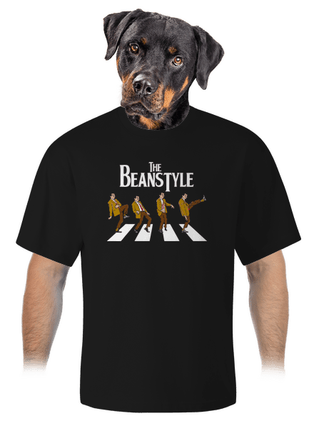 Beanstyle unisex túlméretezett póló Black