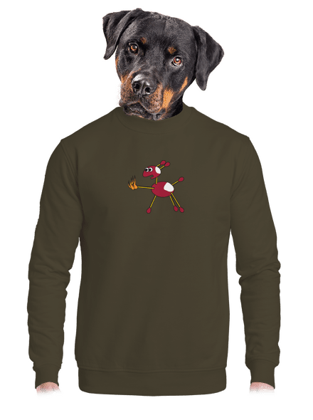  unisex crewneck Urban Khaki