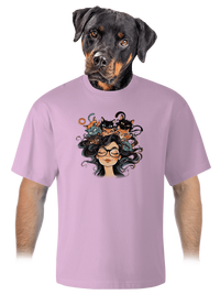 unisex túlméretezett póló