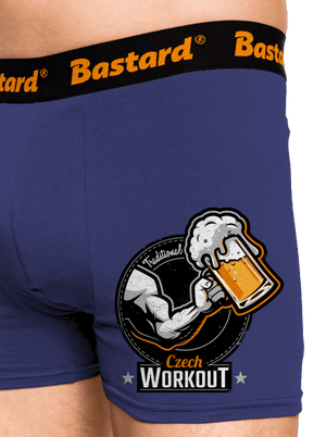 Czech workout boxeralsó Blue Navy