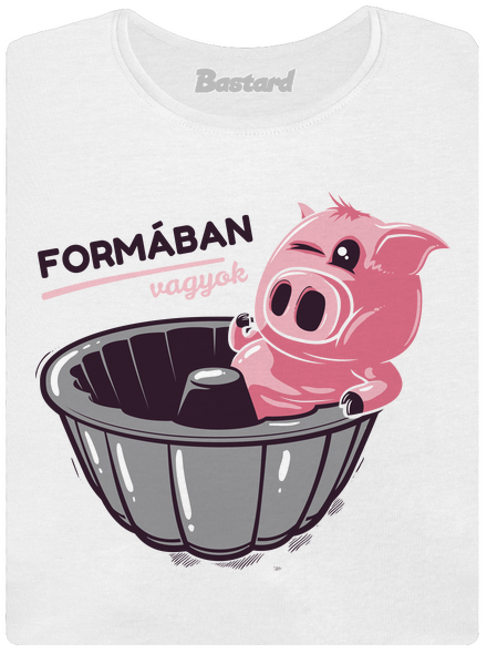 Formában női póló White
