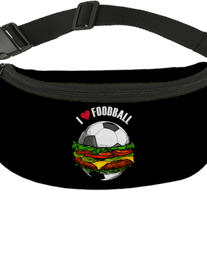 Foodball övtáska Black