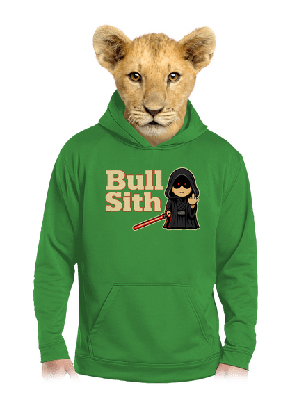 Bull sith gyerek kenguruzsebes pulóver Kelly Green AWD