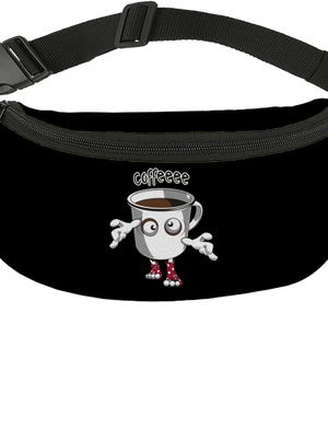 Zombie coffee övtáska Black