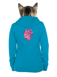 cipzáras női pulóver