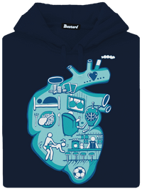 férfi kenguruzsebes pulóver