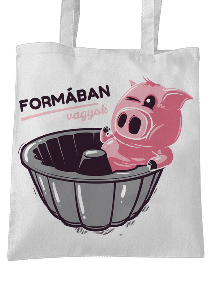 Formában táska White