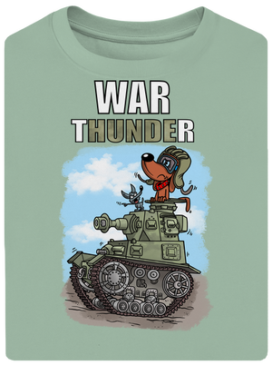 War Hunde unisex túlméretezett póló Sage