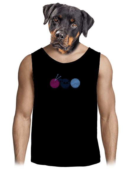 Macska férfi trikó Black