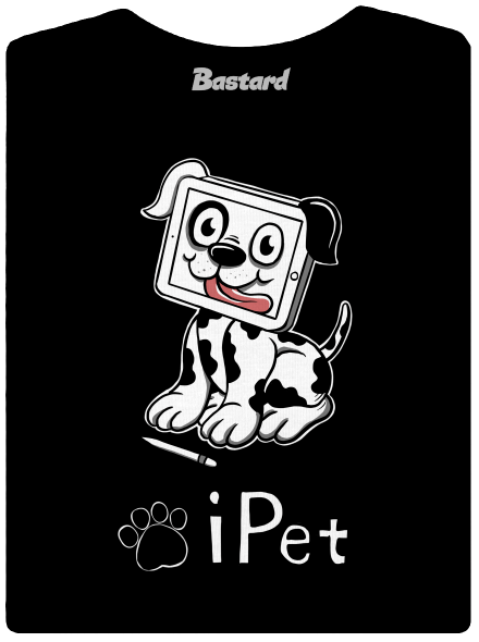 iPet női póló Black