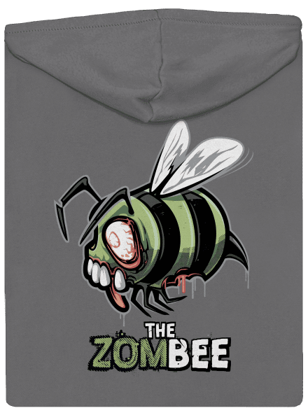 ZomBee cipzáras női pulóver Steel Gray