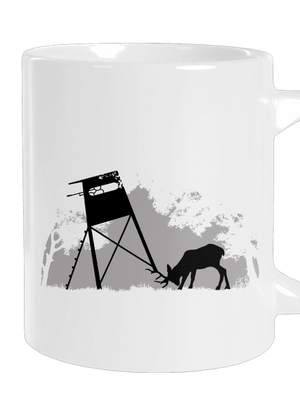 Erdei harmónia nagy bögre White