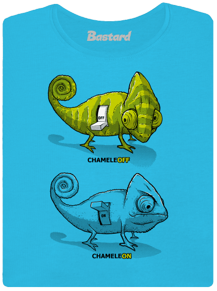 ChameleON ChameleOFF női póló Blue Atol