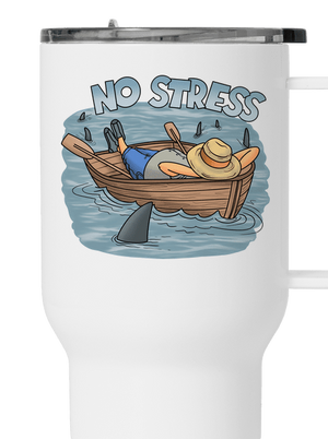 No stress termosz bögre White