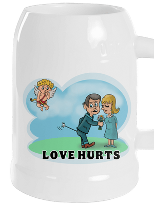 Love hurts söröskorsó White