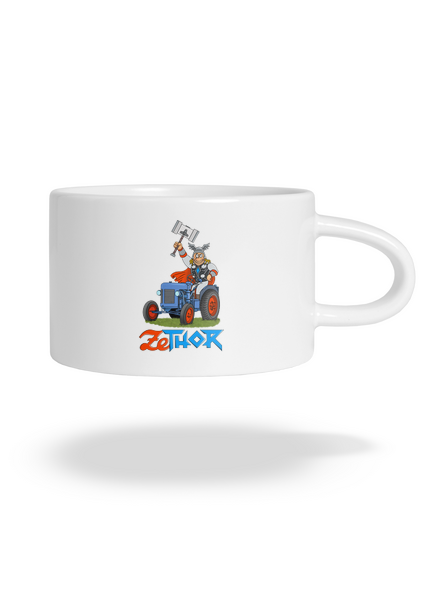 ZeThor macaron bögre White