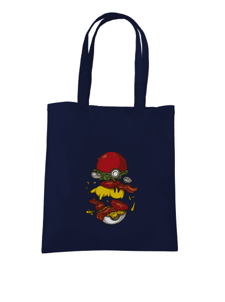 Pokémon burger táska French Navy