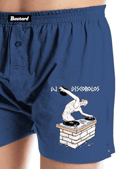 DJ Discobolos férfi alsó nadrág Blue