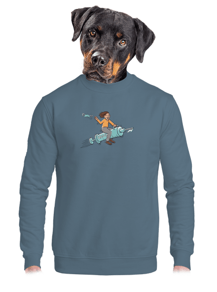 Mentesség unisex crewneck Nordic Blue