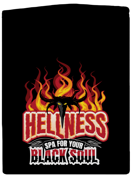 Hellness cipzáras férfi pulóver Black