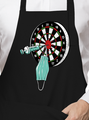 Közbelépés kötény Black