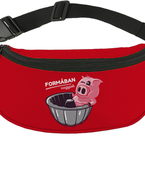 Formában övtáska Red