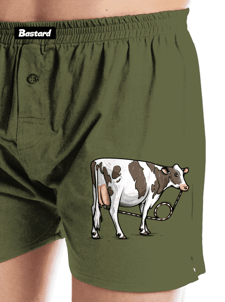 Cow drink férfi alsó nadrág Khaki