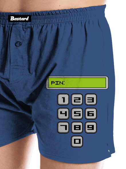 PIN férfi alsó nadrág Blue