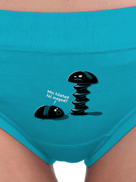 Felhúzva női bugyik Turquoise