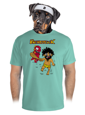 Prehysterik férfi sportpóló Mint Mal