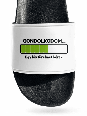 Gondolkodom papucs White