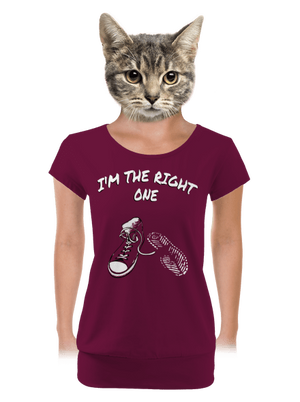 Keresem a megfelelőt női póló elasztikus alsó szegéllyel Rhododendron