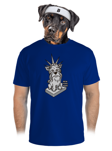 New Yorkshire férfi sportpóló Royal Blue Mal