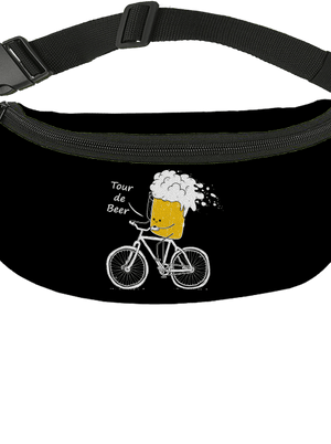 Tour de beer övtáska Black