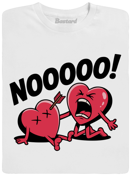 Egy ütés a szívbe férfi póló White